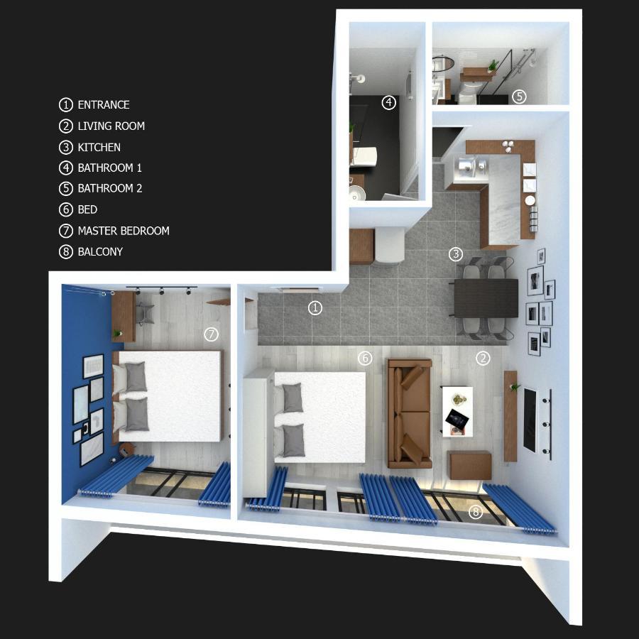 123 Apartment In Bui Vien Street, District 1 Ho Şi Min Exterior foto